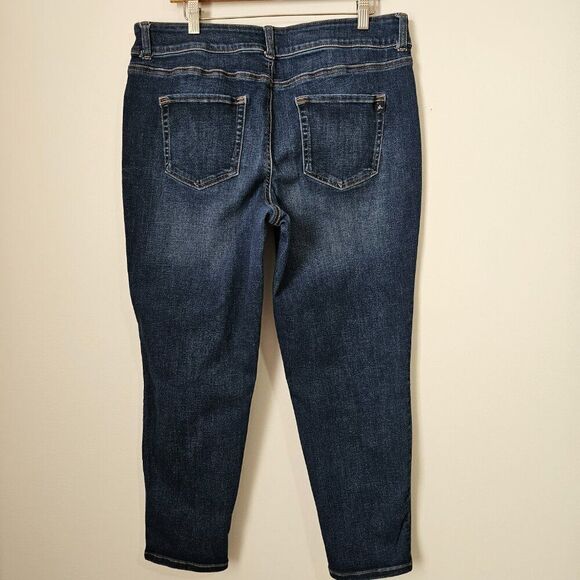 EUC M JEANS BY MAURICES MID RISE STRETCH JEANS SIZE XL 12-14 - Picture 2 of 15